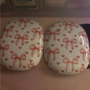 Pink Bow Patterned Mouse